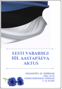 Eesti Vabariigi 101. aastapäeva aktus